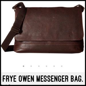 frye owen leather messenger bag